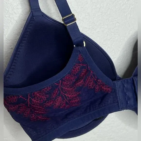 NWOT Natori Frame Contour Underwire in Dark Blue Combo – 36DDD - Picture 5 of 9